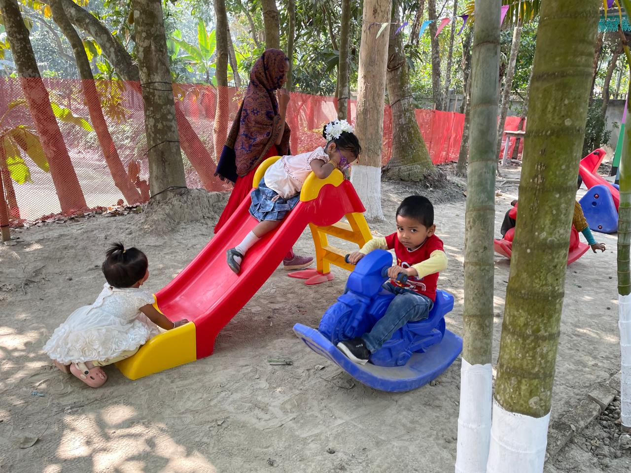 Students learning
