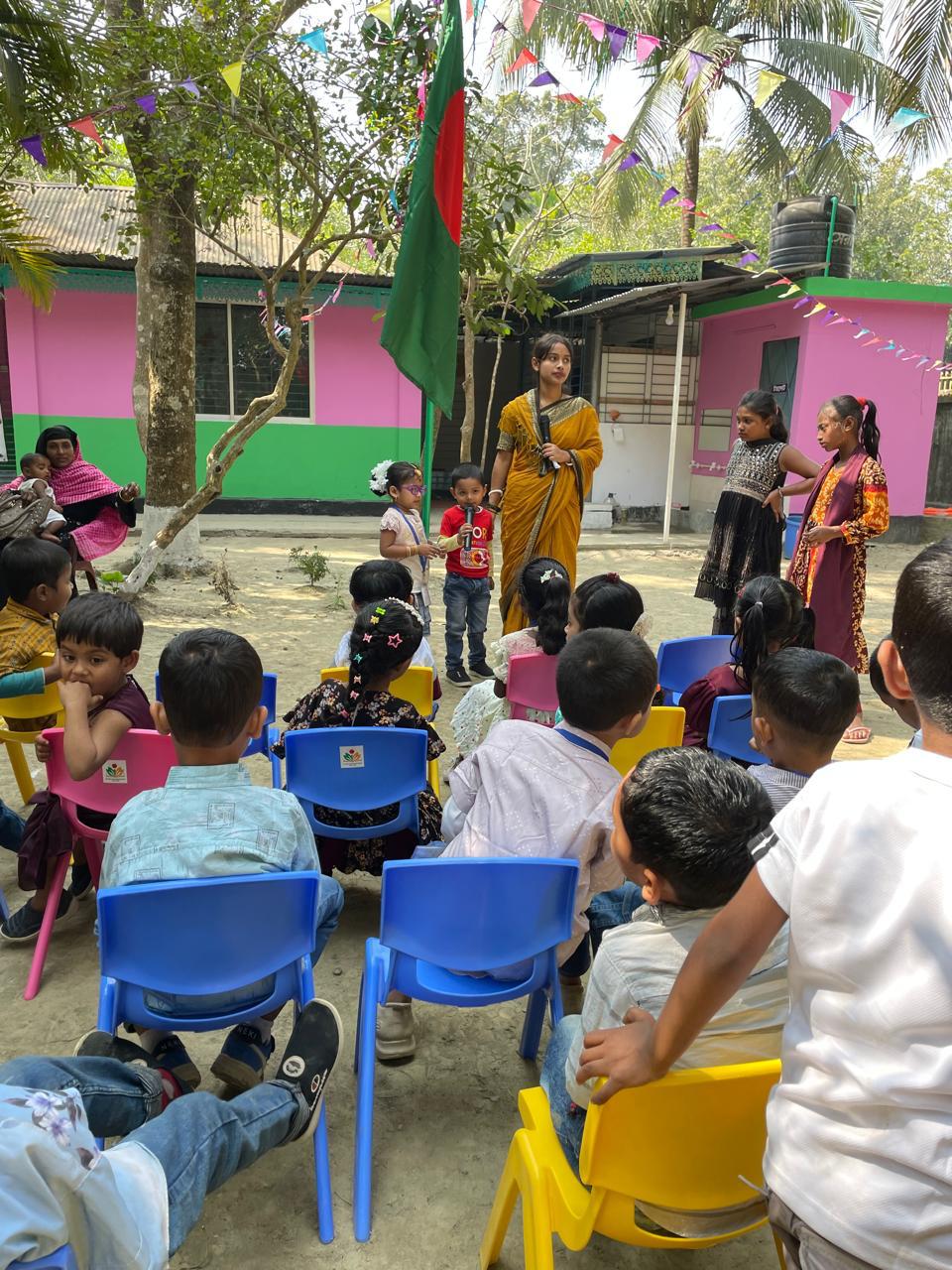 Students learning
