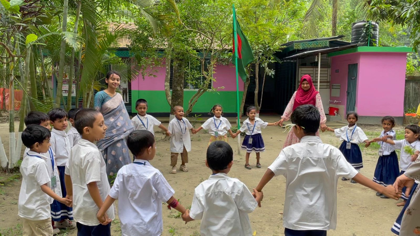 Students learning